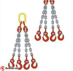 Строп цепной 4СЦ г/п 26,5 т 6,0 м фото №1 Строп цепной 4СЦ г/п 26,5 т 6,0 м фото №1