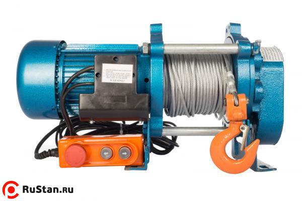 Лебедка электрическая  300/600 кг 100/50 м с канатом 220 В REM KCD фото №1