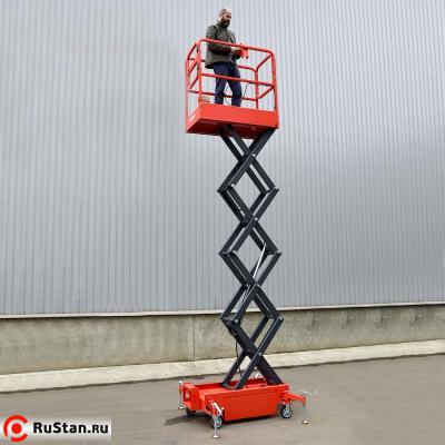 Ножничный подъемник QX-030-048 OXLIFT 300 кг 4,8 м фото №2 Ножничный подъемник QX-030-048 OXLIFT 300 кг 4,8 м фото №2