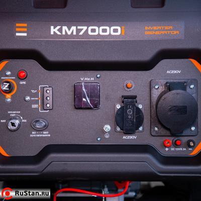 Генератор бензиновый инверторный 7,0 кВт 220В 25 л с электростартером TOR KM7000i фото №18 Генератор бензиновый инверторный 7,0 кВт 220В 25 л с электростартером TOR KM7000i фото №18