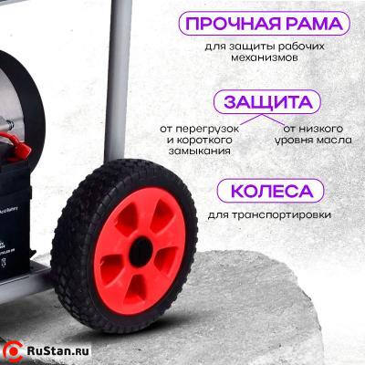 Генератор бензиновый 6,0 кВт 220В 27 л с электростартером и колесами TOR KM8000H фото №9 Генератор бензиновый 6,0 кВт 220В 27 л с электростартером и колесами TOR KM8000H фото №9