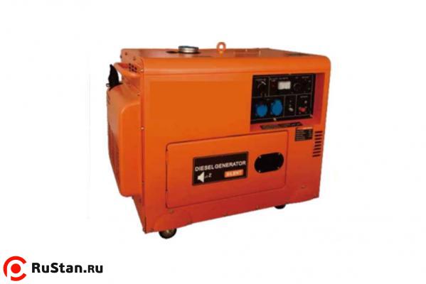 Генератор дизельный TOR KM5000S 5,0 кВт 220в 15 л 
в кожухе фото №1