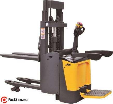 Тележка электрическая 2000 кг 2000 мм XILIN CBD20SR 
двухуровневая с платформой фото №1
