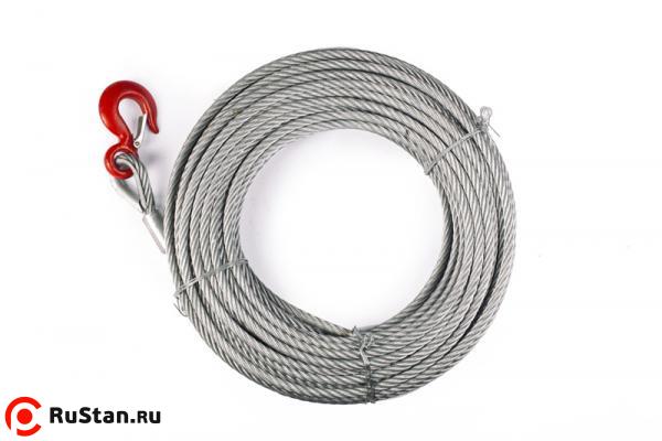 КАНАТ 20 м для лебёдки TOR МТМ 800 0,8 т (тип ZNL) d=8,3мм фото №2 КАНАТ 20 м для лебёдки TOR МТМ 800 0,8 т (тип ZNL) d=8,3мм фото №2