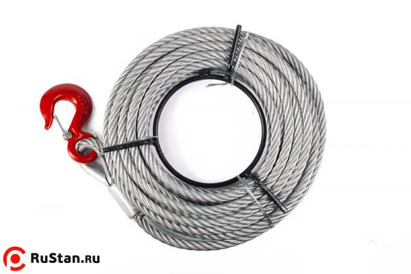 КАНАТ 100 м для лебёдки TOR МТМ 3200 3,2 т (тип ZNL) d=16мм фото №1