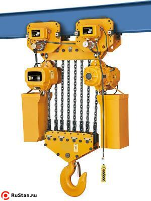 Таль передвижная 10,0т 6 м 380В электрическая цепная TOR HHBD-04T фото №1 Таль передвижная 10,0т 6 м 380В электрическая цепная TOR HHBD-04T фото №1