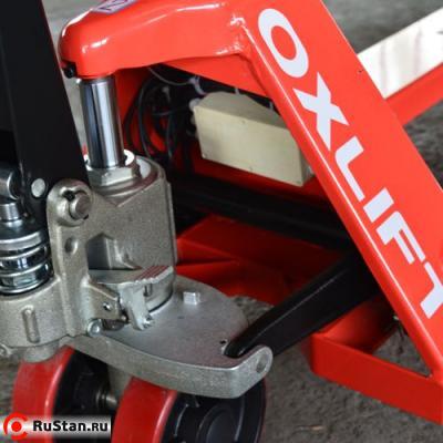 Гидравлическая рохля с весами OX20-Scale OXLIFT 2000 кг фото №3 Гидравлическая рохля с весами OX20-Scale OXLIFT 2000 кг фото №3