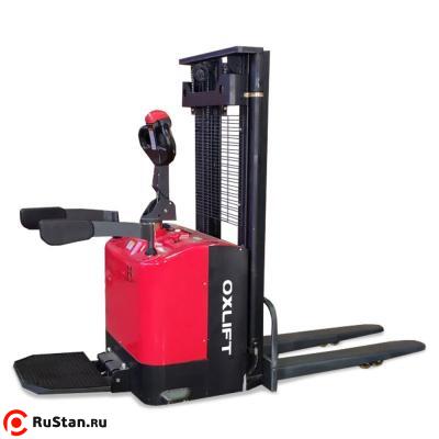 Самоходный штабелер с платформой для оператора с двумя гидроузлами OXLIFT BX 2025H 2000 кг 2.5м фото №2 Самоходный штабелер с платформой для оператора с двумя гидроузлами OXLIFT BX 2025H 2000 кг 2.5м фото №2