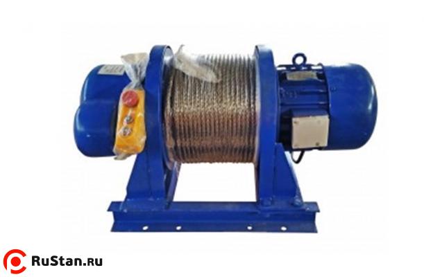 Лебедка электрическая 2500кг 100м с канатом 380В REM KDJ фото №1