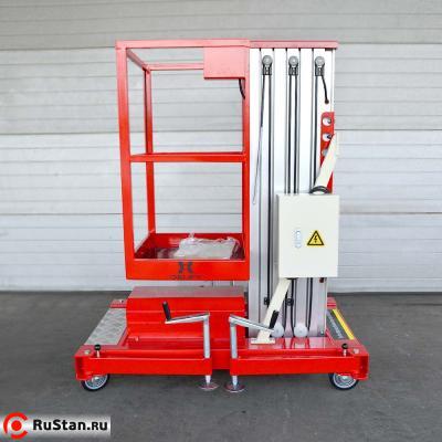 Телескопический Одномачтовый Подъемник ZX-1-090 OXLIFT 9 м 125 кг фото №3 Телескопический Одномачтовый Подъемник ZX-1-090 OXLIFT 9 м 125 кг фото №3