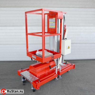 Телескопический Одномачтовый Подъемник ZX-1-060 OXLIFT 6000 мм 125 кг фото №3 Телескопический Одномачтовый Подъемник ZX-1-060 OXLIFT 6000 мм 125 кг фото №3