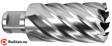 HSS Корончатое сверло one-touch 57х55 фото №1 HSS Корончатое сверло one-touch 57х55 фото №1