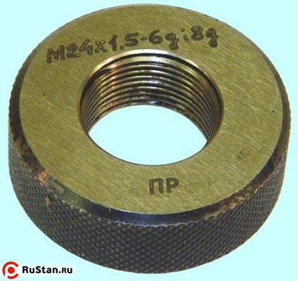 Кольцо резьбовое М12,0х1,5 НЕ 6g фото №1 Кольцо резьбовое М12,0х1,5 НЕ 6g фото №1