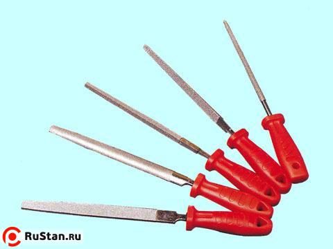 Напильник алмазный круглый 300мм(р.ч. 260мм) 125/100 с пластмассовой ручкой фото №1 Напильник алмазный круглый 300мм(р.ч. 260мм) 125/100 с пластмассовой ручкой фото №1