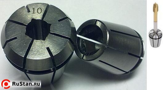 Цанга d 4,5 ER16 для метчиков с квадратом S 3,4мм "CNIC" фото №1 Цанга d 4,5 ER16 для метчиков с квадратом S 3,4мм "CNIC" фото №1