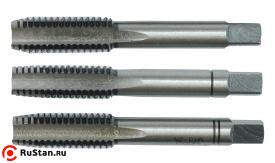Метчик М45,0 (4,5) ручной, к-т из 3-х шт. фото №1 Метчик М45,0 (4,5) ручной, к-т из 3-х шт. фото №1
