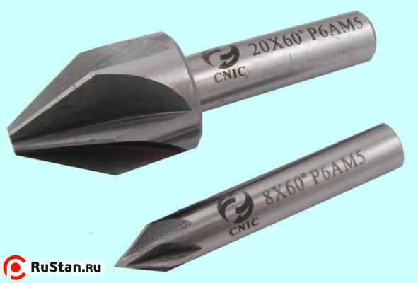 Зенковка d 6,0х 7.0х 42 конус 60° dхв=6мм Р6АМ5 ц/х Z=6 DIN334A "CNIC" фото №1 Зенковка d 6,0х 7.0х 42 конус 60° dхв=6мм Р6АМ5 ц/х Z=6 DIN334A "CNIC" фото №1