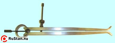 Кронциркуль-нутромер  400мм для внутренних измерений с винтом "CNIC" (3634) фото №1