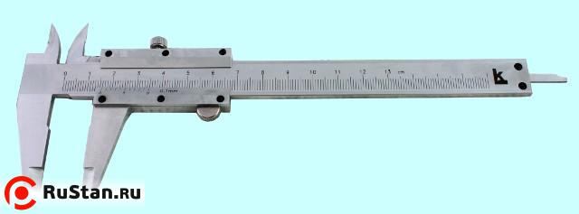 Штангенциркуль 0 - 125 ШЦ-I (0,05) кл.точн.1 с глубиномером (Калиброн) фото №1 Штангенциркуль 0 - 125 ШЦ-I (0,05) кл.точн.1 с глубиномером (Калиброн) фото №1