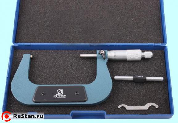 Микрометр Гладкий МК-100   75-100 мм (0,01) кл.т.1 (Эталон) фото №1