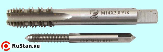 Метчик М12,0 х 1,0 м/р.Р18 с шахматным шагом "CNIC" фото №1 Метчик М12,0 х 1,0 м/р.Р18 с шахматным шагом "CNIC" фото №1