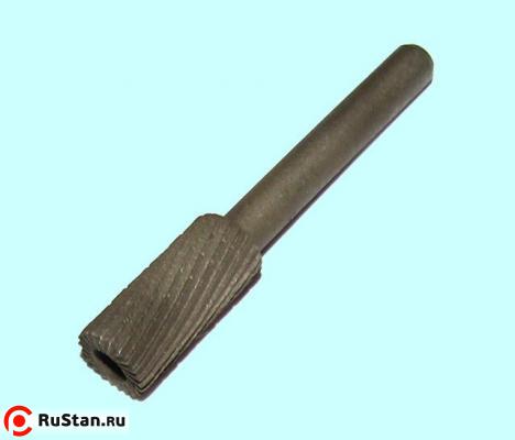 Борфреза цилиндрическая  d10х22х6х60 Р6М5 тип А оксид. фото №1