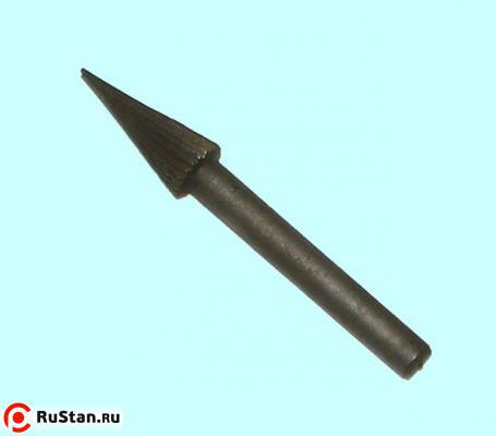 Борфреза коническая d10х24х6х65 Р6М5 тип М оксид. фото №1 Борфреза коническая d10х24х6х65 Р6М5 тип М оксид. фото №1