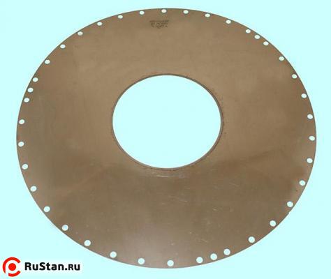 Круг отрезной алмазный с внутренней реж. кромкой АВРК 305х100х0,25х50 АСНН 60/40 1,8 карат фото №1