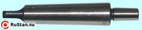 Оправка КМ2 / В12 с лапкой на внутренний конус сверлил. патрона (на сверл.станки) (6039-0006) (Саранск) фото №1