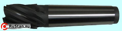 Фреза Концевая d30,0х 34х200 к/х Т15К6 с винтовой пластиной  Z=4 КМ4 обдирочная со стружколомом (без маркировки) фото №1