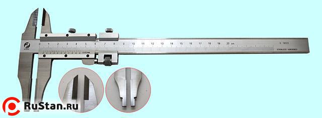 Штангенциркуль 0 - 200 ШЦТ-II (0,05) с твердосплавными губками "CNIC" (149-525S) нерж. сталь фото №1