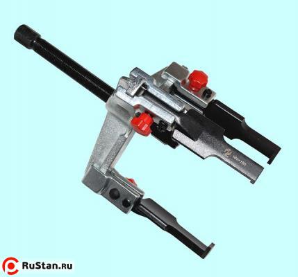 Съемник Винтовой 160х150мм 3 захвата передвижной с фиксаторами (TD0704SSA/3) "CNIC" фото №1