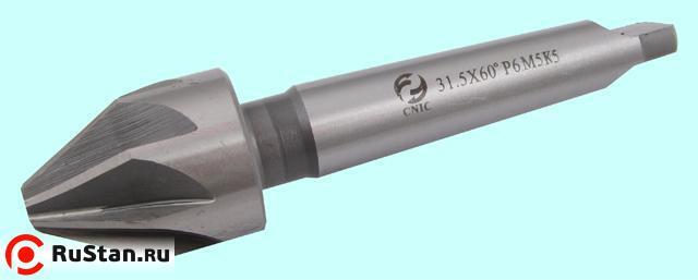 Зенковка d20,0х 28х120 конус 60° Р6М5К5 к/х Z=6 КМ2 DIN334B "CNIC" фото №1 Зенковка d20,0х 28х120 конус 60° Р6М5К5 к/х Z=6 КМ2 DIN334B "CNIC" фото №1