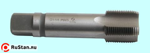Метчик G 1 3/8" Р6АМ5 трубный цилиндрический, м/р. (11 ниток/дюйм) ГОСТ 3266 "CNIC" фото №1