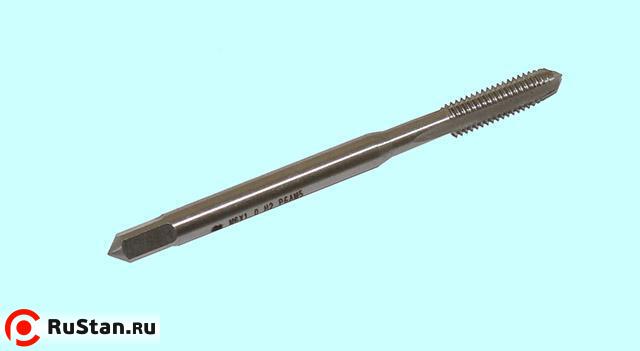 Метчик М 5,0 (0,8)х16х70 м/р.Р6М5К5 H2 удлиненный, усиленный хв-к d6.0мм DIN371 "TLX" фото №1 Метчик М 5,0 (0,8)х16х70 м/р.Р6М5К5 H2 удлиненный, усиленный хв-к d6.0мм DIN371 "TLX" фото №1