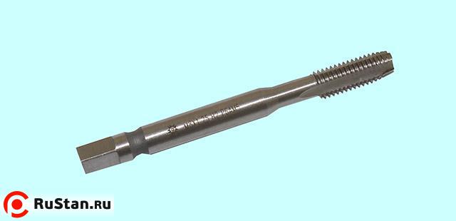 Метчик М 8,0 (1,25)х22х90 м/р.Р6М5К5 H2 удлиненный, усиленный хв-к d8.0мм DIN371 "TLX" фото №1 Метчик М 8,0 (1,25)х22х90 м/р.Р6М5К5 H2 удлиненный, усиленный хв-к d8.0мм DIN371 "TLX" фото №1
