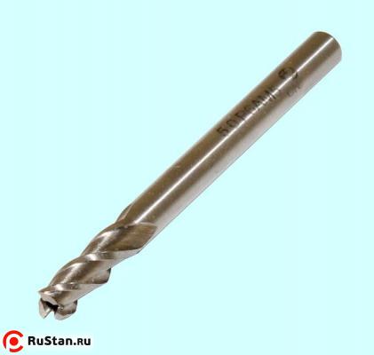 Фреза Концевая d 4,0х19х63 ц/х Р6АМ5 Z=3 "CNIC" dхв-6мм вышлифованная фото №1 Фреза Концевая d 4,0х19х63 ц/х Р6АМ5 Z=3 "CNIC" dхв-6мм вышлифованная фото №1