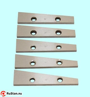 Набор мер плоского угла ( 5 мер от 6° до 10°), ±10' "TLX" (ZT02-03) фото №1