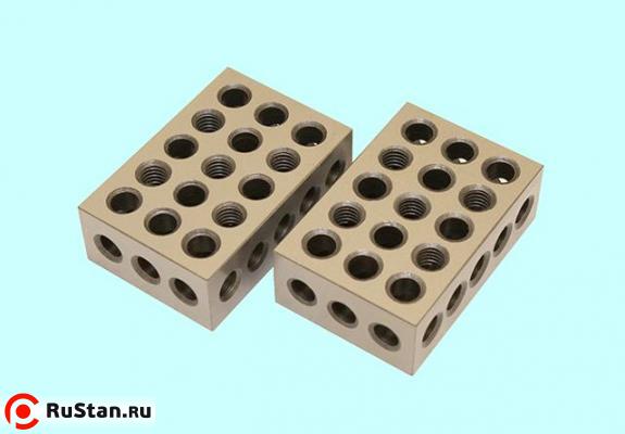 Комплект установочных пластин  25,4х50,8х76,2мм (1х2х3") из 2шт., ± 0,0002" "TLX"(ZT01-01) фото №1