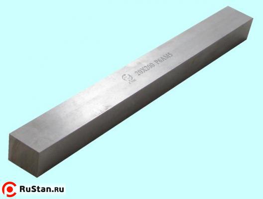 Заготовка - брусок 12х12х300мм Р6АМ5 HRC 64-66 "CNIC" фото №1