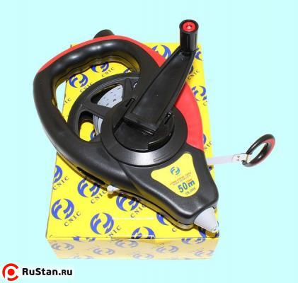 Рулетка 50 метров х 13мм в полузакрытом корпусе (геодезическая) "CNIC" CR-J6 (J506) фото №1 Рулетка 50 метров х 13мм в полузакрытом корпусе (геодезическая) "CNIC" CR-J6 (J506) фото №1