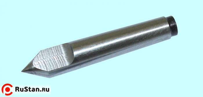 Центр Упорный КМ-2 полуцентр твердосплавный "TLX" (DHE2) фото №1