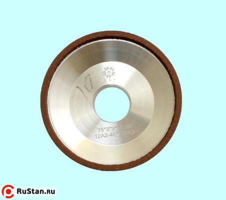 Круг алмазный 12А2-45град.(чашечный конический) 75х3х3х21х20 SSD-2(АС4) 80/63, 100% В2-01 9,0 карат "TLX" фото №1 Круг алмазный 12А2-45град.(чашечный конический) 75х3х3х21х20 SSD-2(АС4) 80/63, 100% В2-01 9,0 карат "TLX" фото №1