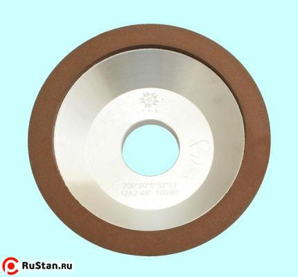 Круг алмазный 12А2-45град.(чашечный конический) 200х20х5х52х51 SSD-2(АС4) 100/80, 100% В2-01 249,0 карат "TLX" фото №1 Круг алмазный 12А2-45град.(чашечный конический) 200х20х5х52х51 SSD-2(АС4) 100/80, 100% В2-01 249,0 карат "TLX" фото №1