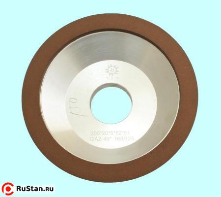 Круг алмазный 12А2-45град.(чашечный конический) 200х20х5х52х51 SSD-2(АС4) 160/125, 100% В2-01 249,0 карат "TLX" фото №1 Круг алмазный 12А2-45град.(чашечный конический) 200х20х5х52х51 SSD-2(АС4) 160/125, 100% В2-01 249,0 карат "TLX" фото №1