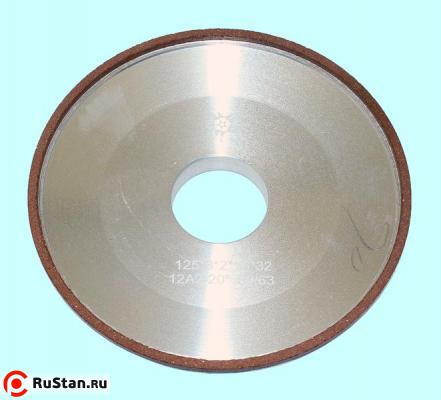 Круг алмазный 12А2-20град.(тарельчатый) 125х 3х2х32 SSD-2(АС4) 80/63 100% В2-01 10,1кар. "TLX" фото №1 Круг алмазный 12А2-20град.(тарельчатый) 125х 3х2х32 SSD-2(АС4) 80/63 100% В2-01 10,1кар. "TLX" фото №1