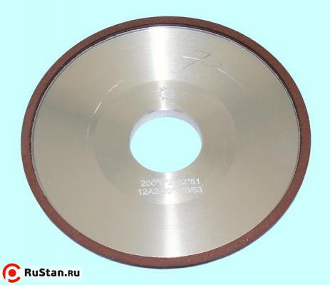 Круг алмазный 12А2-20град.(тарельчатый) 200х 6х2х51 SSD-2(АС4) 80/63 100% В2-01 32,0кар. "TLX" фото №1 Круг алмазный 12А2-20град.(тарельчатый) 200х 6х2х51 SSD-2(АС4) 80/63 100% В2-01 32,0кар. "TLX" фото №1