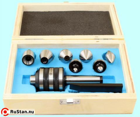 Центр Вращающийся  КМ-3 с 7-ю сменными насадками "TLX" (D433) фото №1