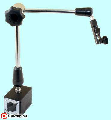 Штатив магн. с шарнирной стойкой и консолью, усилие отрыва 100кг "TLX" (тип 60830) фото №1
