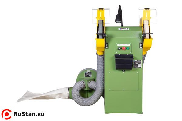 Станок точильно-шлифовальный ТШ-3М.25 с ремённой передачей с пылесосом ПП-750/У фото №1